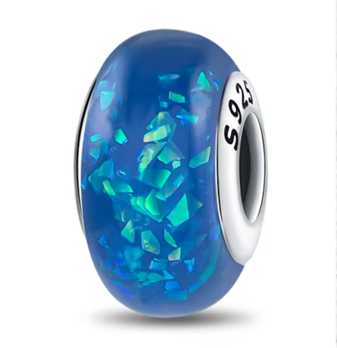 Separador de Berloques My Life em Prata 925 - Azul Escuro