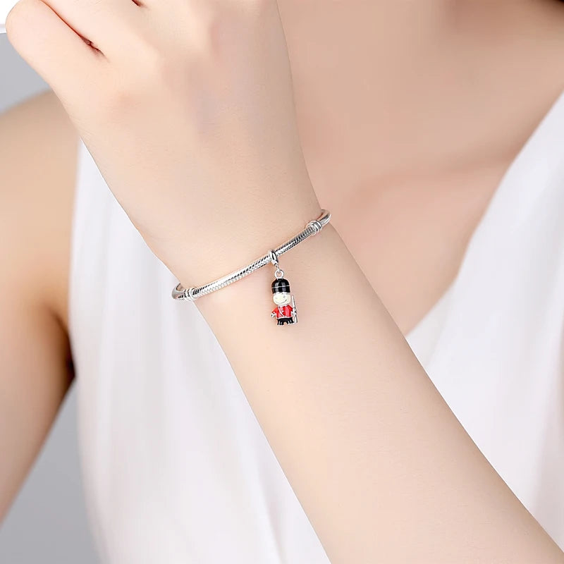 Berloque em Prata - Soldado Londres