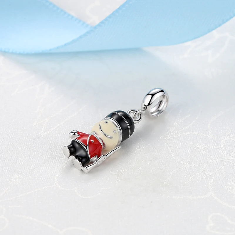 Berloque em Prata - Soldado Londres