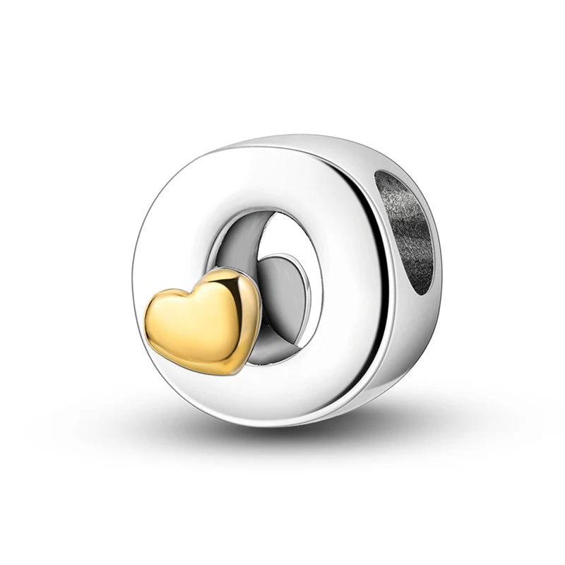 Berloque em Prata 925 - Charm My Life - Letras do Alfabeto