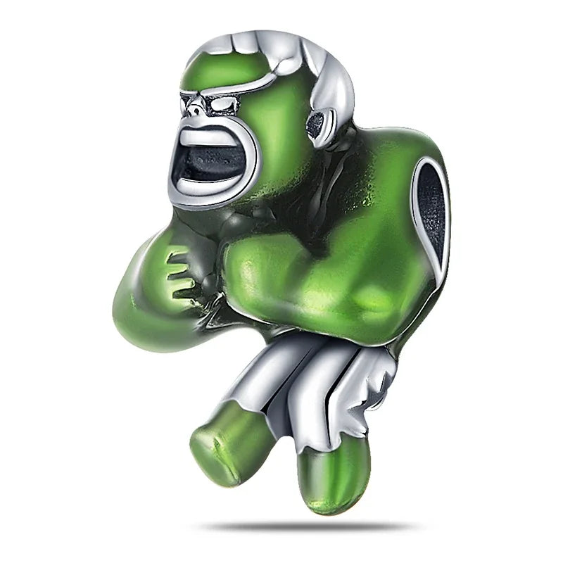 Berloque My Life em Prata - Hulk