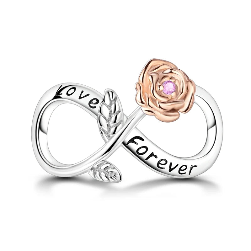 Berloque em Prata - Infinito Love Forever