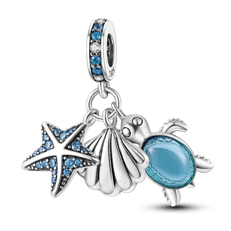 Berloques em Prata - Praia