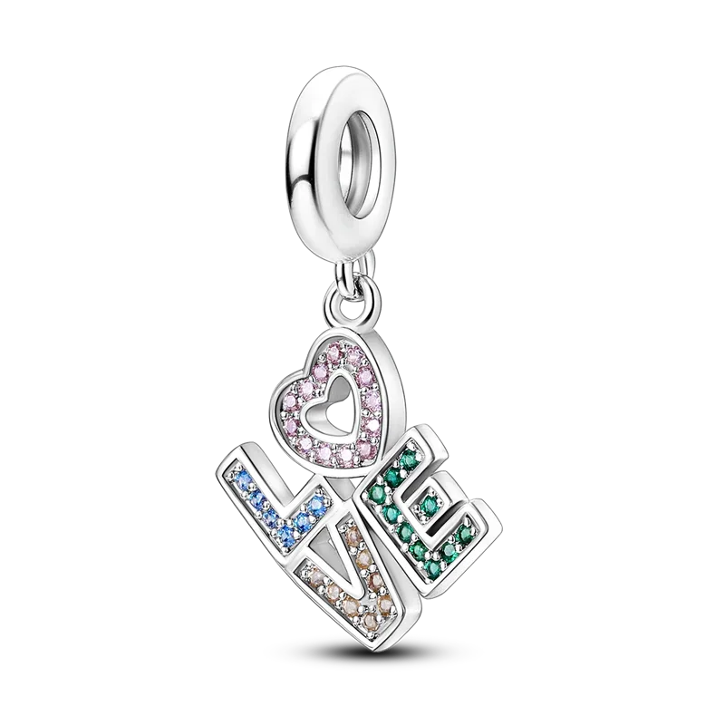Berloqur My Life em Prata 925 - Love