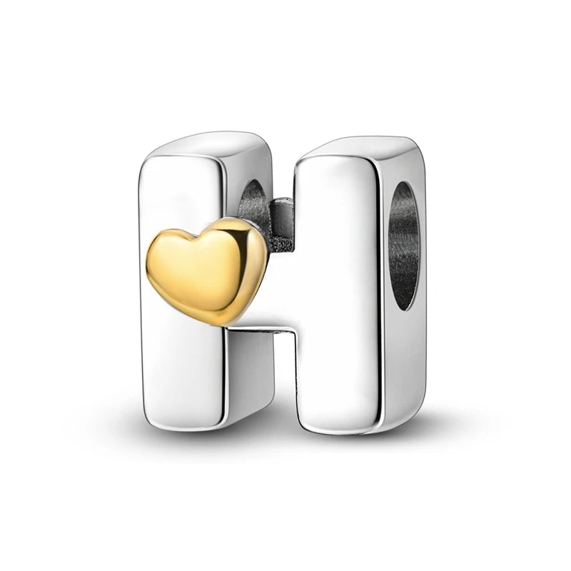 Berloque em Prata 925 - Charm My Life - Letras do Alfabeto