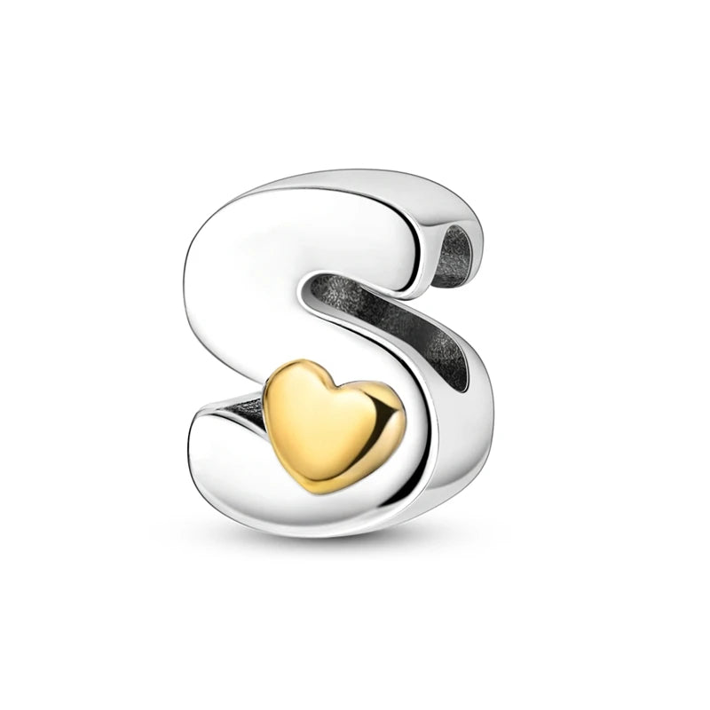 Berloque em Prata 925 - Charm My Life - Letras do Alfabeto