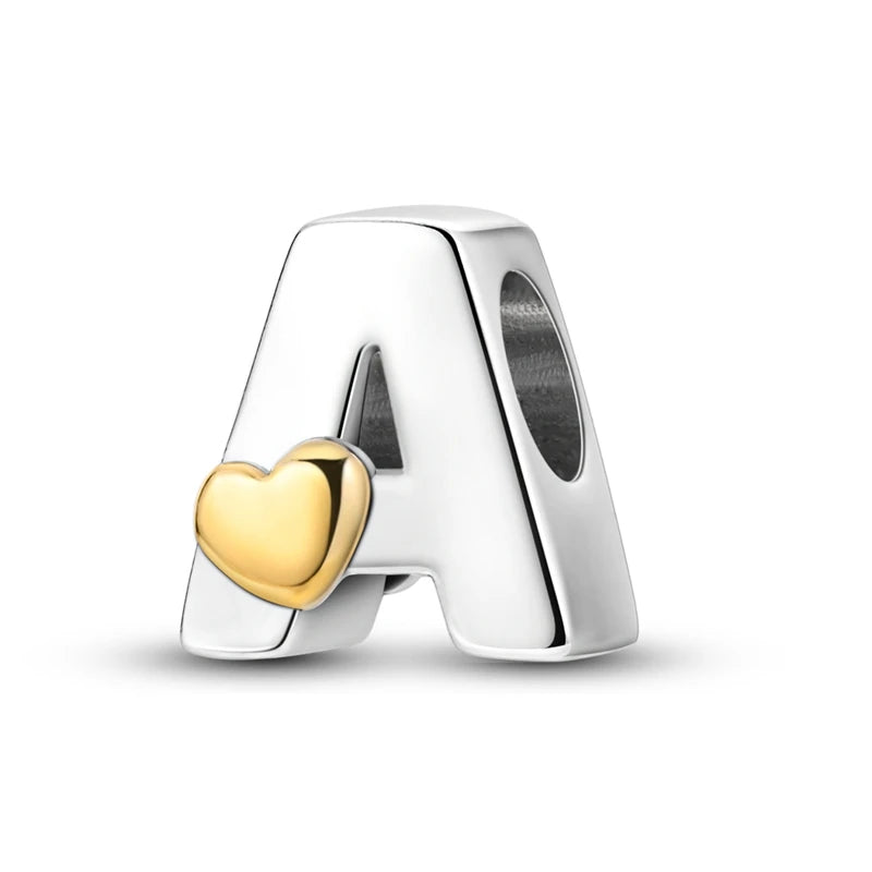 Berloque em Prata 925 - Charm My Life - Letras do Alfabeto