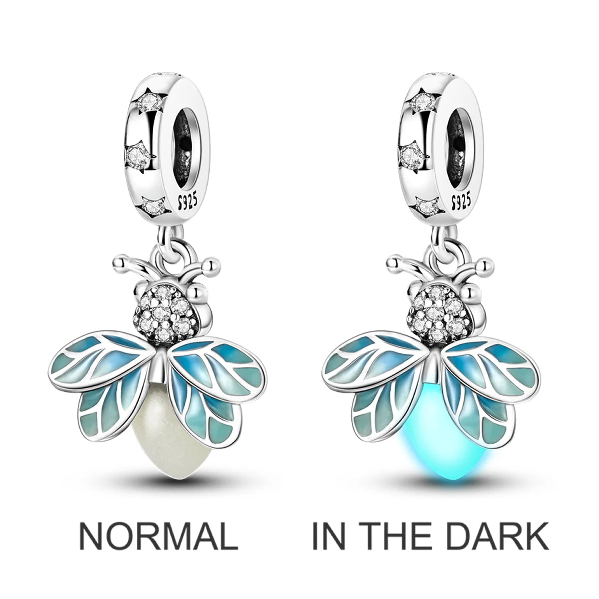 Berloque My Life em Prata 925 - Vagalume