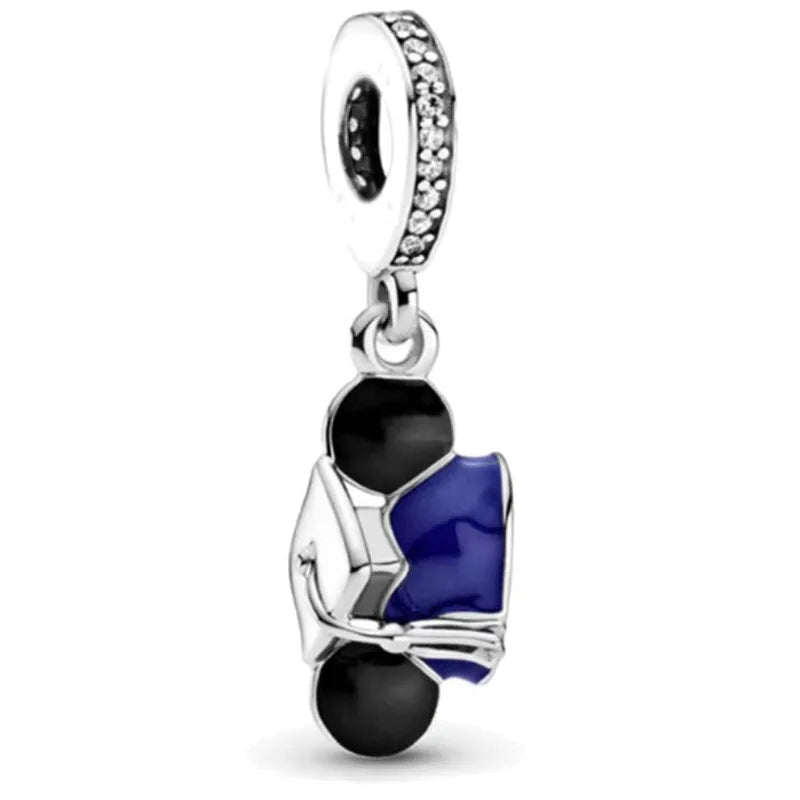Berloque em Prata 925 - Chapéu de Formatura do Mickey