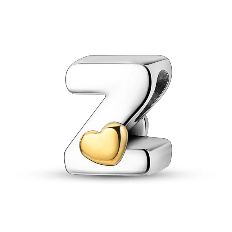 Berloque em Prata 925 - Charm My Life - Letras do Alfabeto