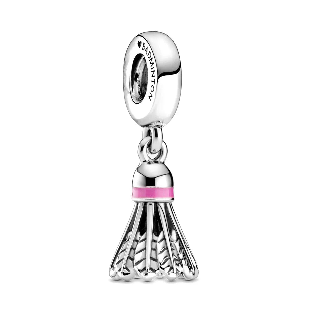 Berloque em Prata - Bola de Badminton