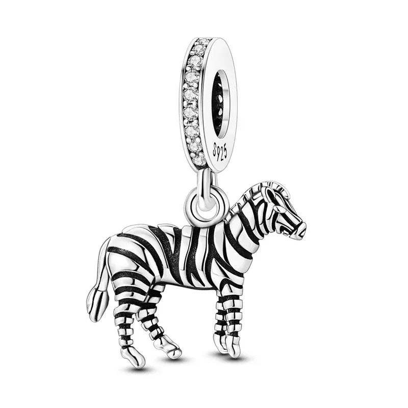 Berloque em Prata 925 - Zebra