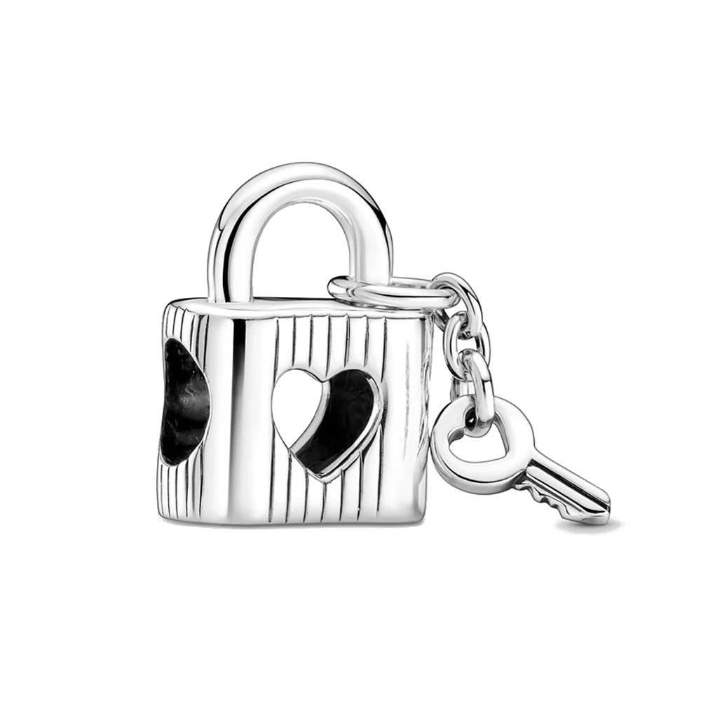 Berloque em Prata 925 - Cadeado