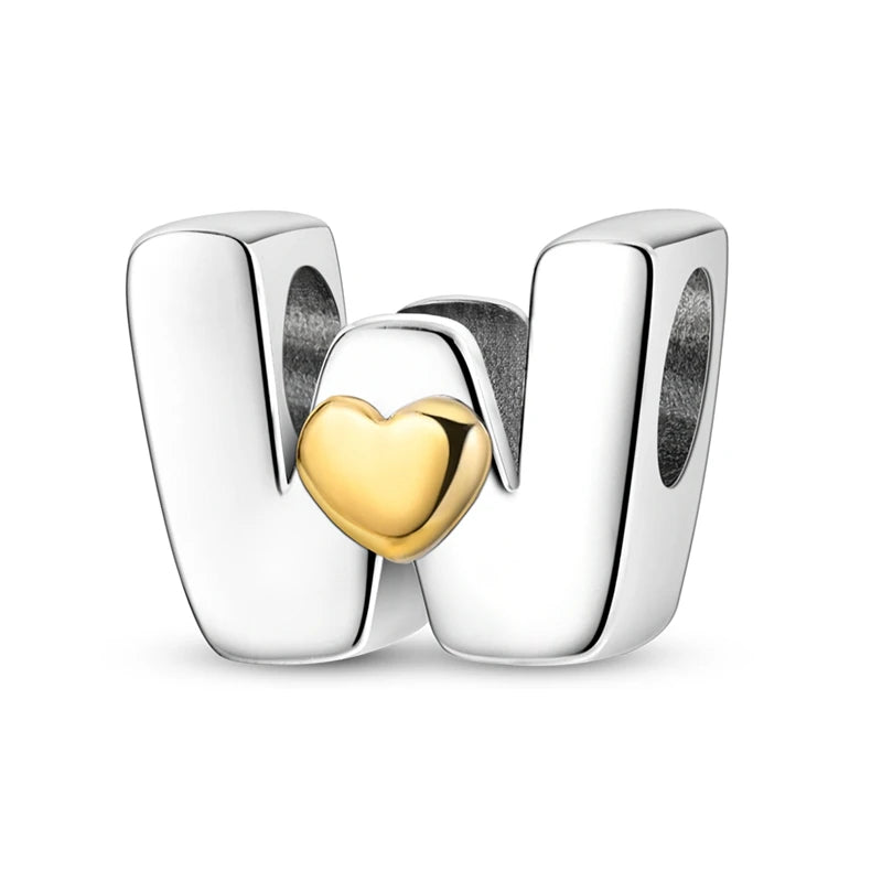 Berloque em Prata 925 - Charm My Life - Letras do Alfabeto