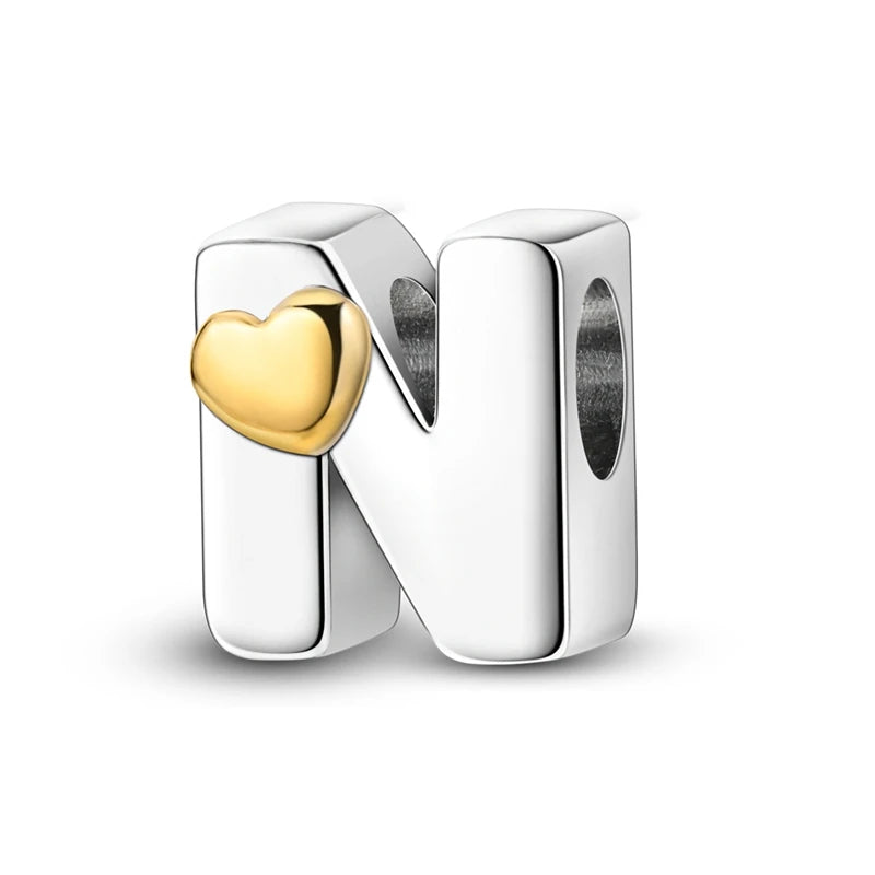 Berloque em Prata 925 - Charm My Life - Letras do Alfabeto