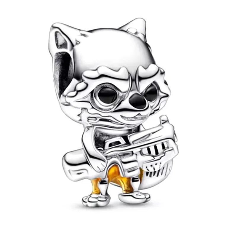 Berloque em Prata 925 - Rocket Raccoon