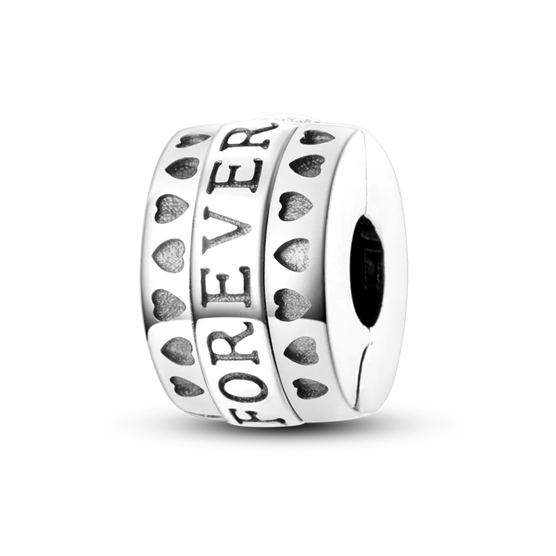 Separador de Berloques em Prata - Coração Forever