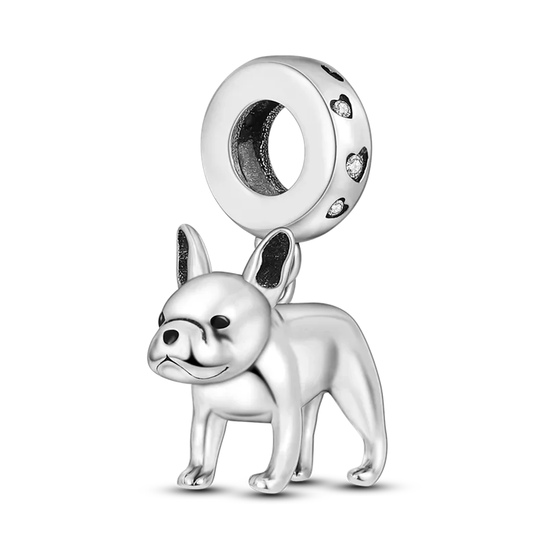 Berloque em Prata 925 - Bulldogue Francês