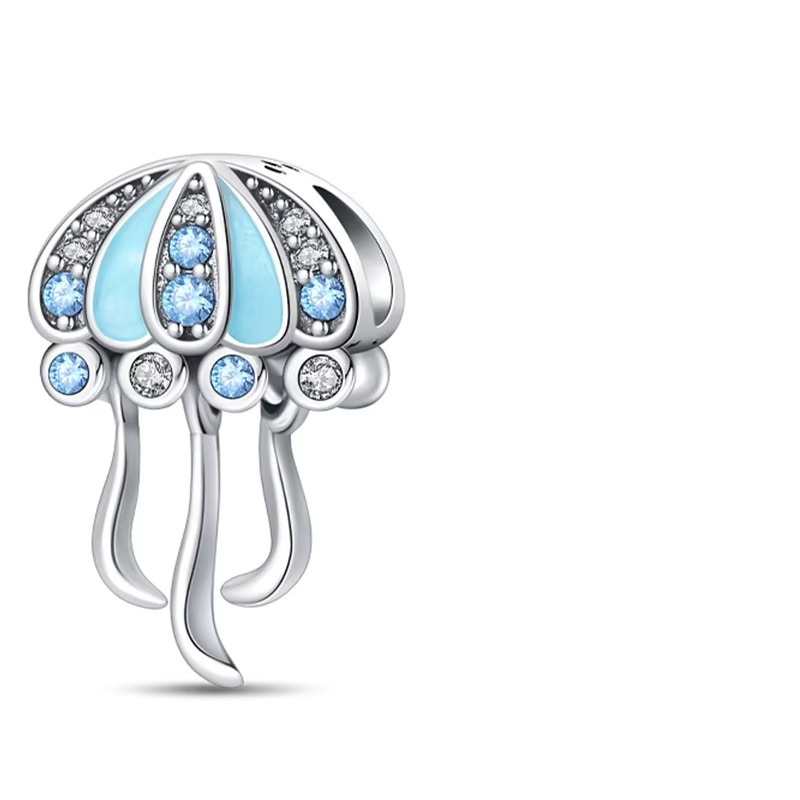 Berloque em Prata 925 - Água-Viva