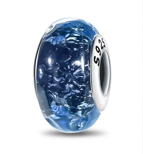 Separador de Berloques My Life em Prata 925 - Azul Estrelado