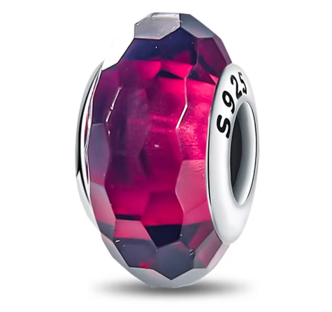 Separador de Berloques My Life em Prata 925 - Vinho