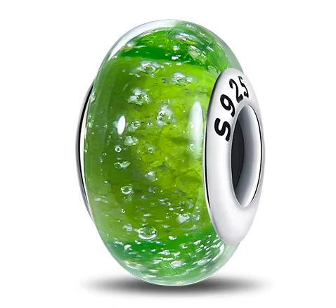 Separador de Berloques em Prata 925 - Verde