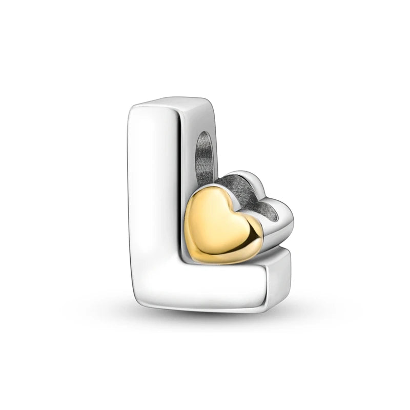 Berloque em Prata 925 - Charm My Life - Letras do Alfabeto