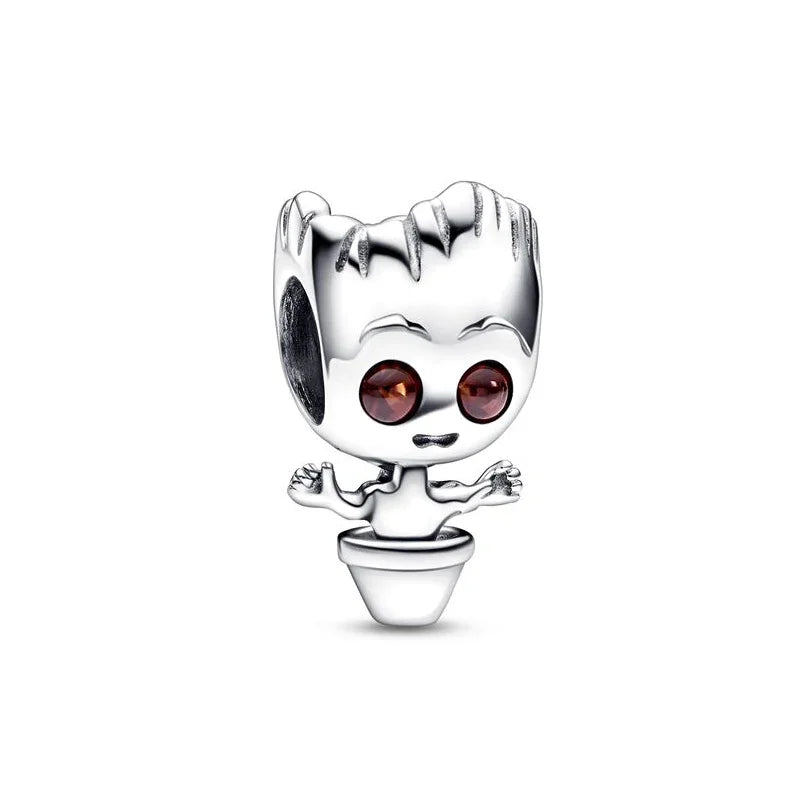 Berloque em Prata - Baby Groot