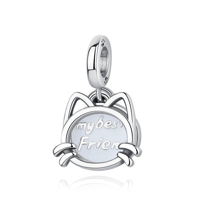 Berloque em Prata 925 - My Best Friend Cat
