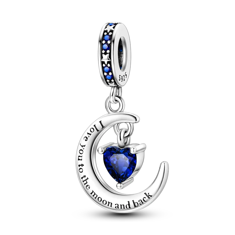 Berloque em Prata 925 - To The Moon And Back