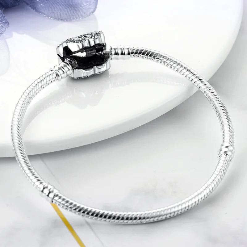 Bracelete para Berloque My Life - Borboleta com Pedras