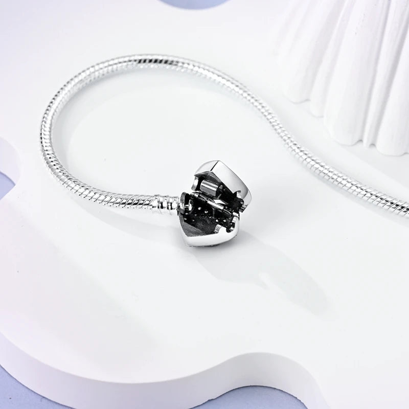 Pulseira para Berloque My Life - Coração com pedras