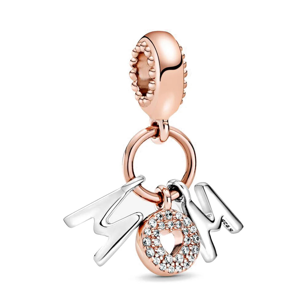 Berloque My Life em Prata 925 - Mom
