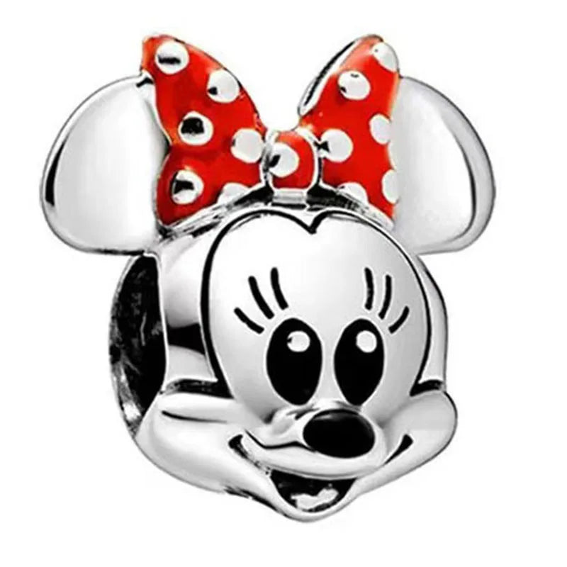 Berloque em Prata 925 - Rosto Minnie