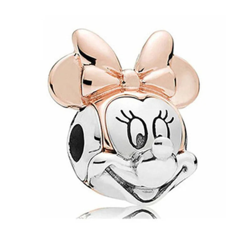 Berloque My Life em Prata - Rosto Minnie