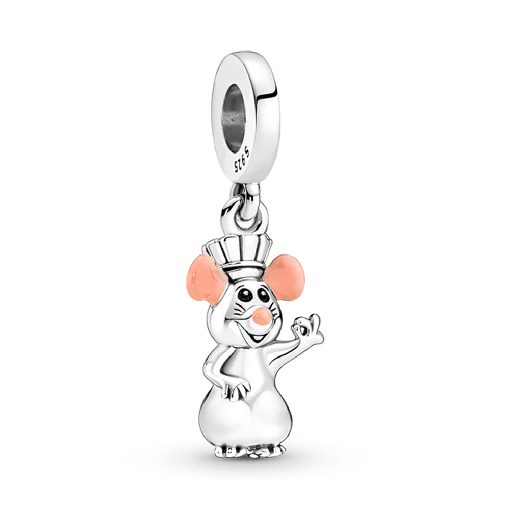 Berloque em Prata 925 - Ratatouille