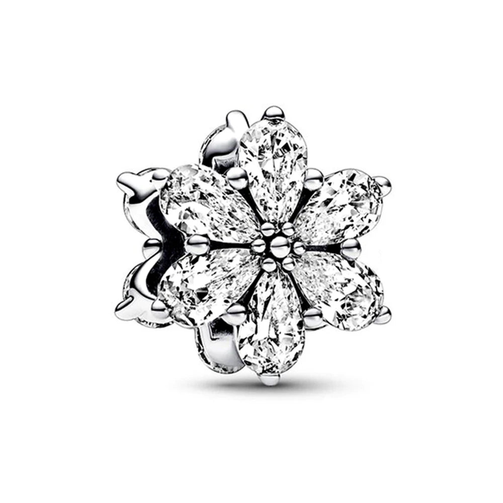 Berloque em Prata 925 - Flor de Pedra