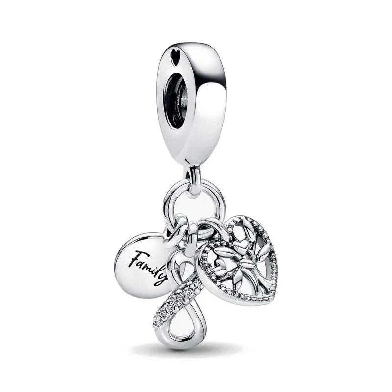 Berloque My Life em Prata 925 - Family Infinito