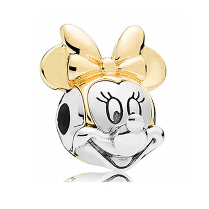 Berloque em Prata 925 - Rosto Minnie