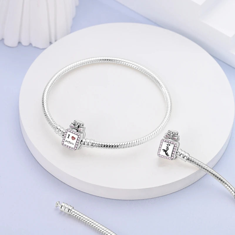 Bracelete para Berloques My Life em Prata de Perfume