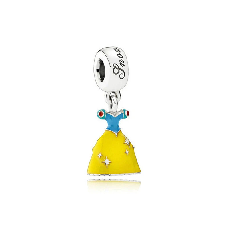 Berloque My Life em Prata 925 - Vestido Branca de Neve