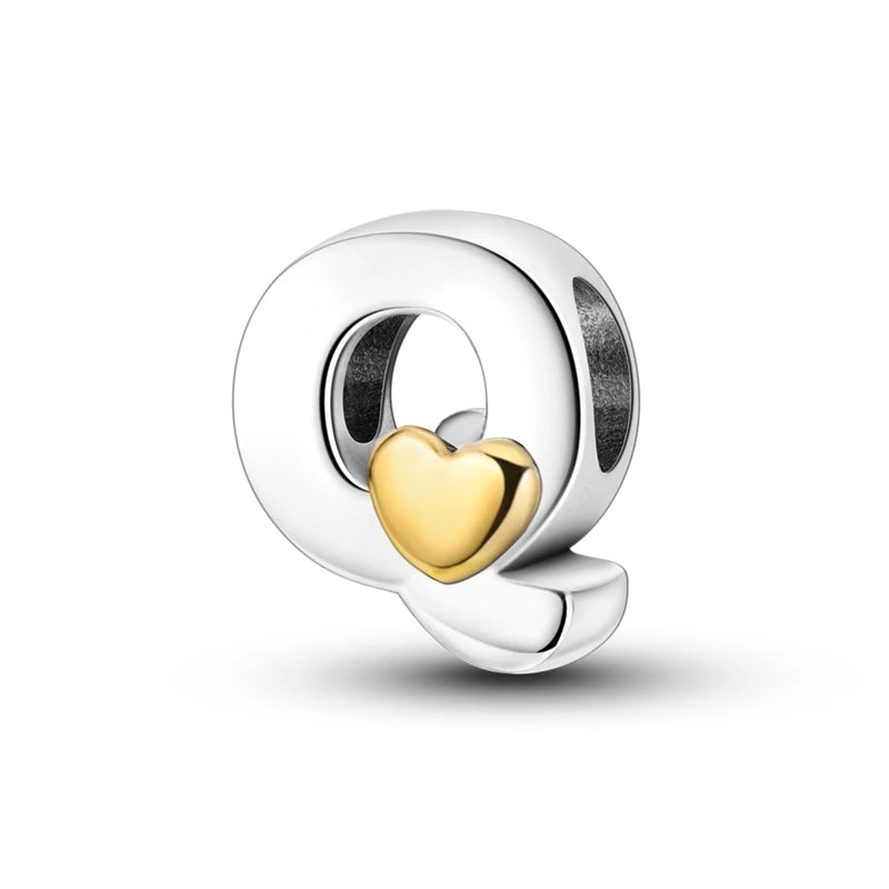 Berloque em Prata 925 - Charm My Life - Letras do Alfabeto