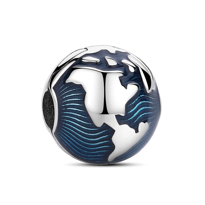 Berloque My Life em Prata 925 - Globo