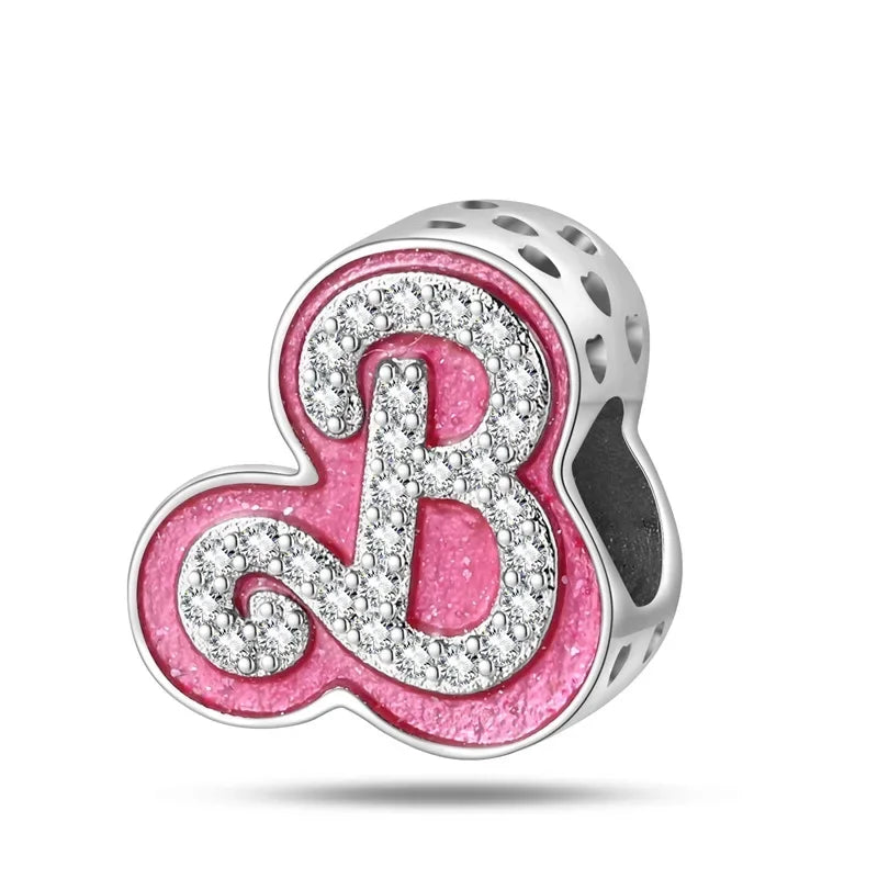 Berloque My Life em Prata 925 - Barbie