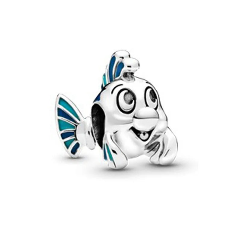 Berloque em Prata 925 - Linguado Ariel