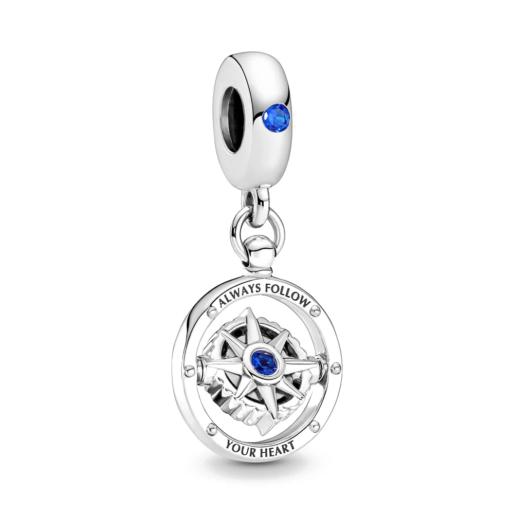 Berloque em Prata 925 - Always Follow Your Heart